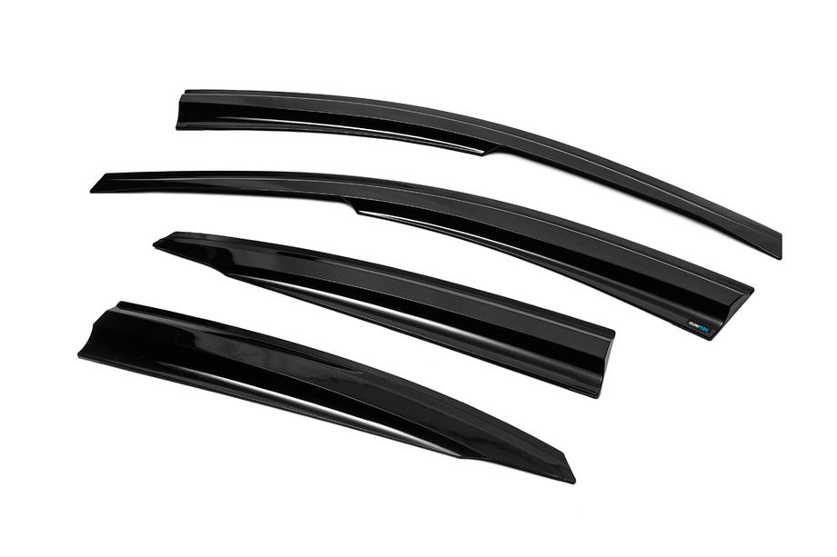 Ford Focus I 1998-2005 Deflettori Finestrini SD (4 pz, Sunplex Sport) Foto 6