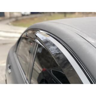 Deflettori Finestrini (4 pz, Sunplex Sport) Honda Civic Sedan VIII 2006-2011 foto 2