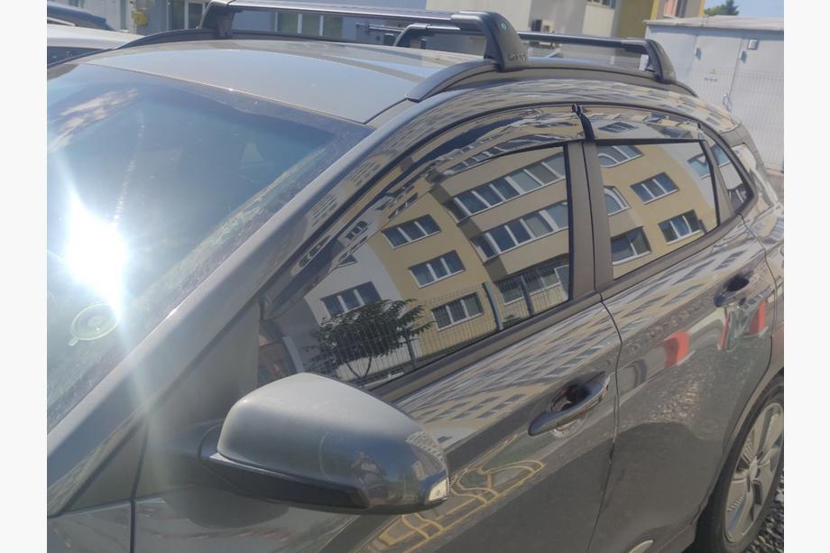 Hyundai Kona 2017-2023 Deflettori Finestrini (4 pz, Sunplex Sport) Foto 5
