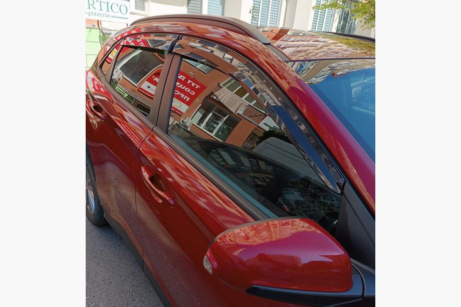Hyundai Kona 2017-2023 Deflettori Finestrini (4 pz, Sunplex Sport) Foto 7