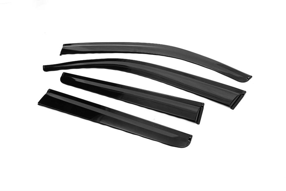 Isuzu D-Max 2011-2019 Deflettori Finestrini (4 pz, Sunplex Sport) Foto 1