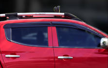 Mitsubishi L200 2006-2015 Deflettori Finestrini (4 pz, Sunplex Sport) foto 5