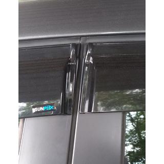 Deflettori Finestrini HB/SD (4 pz, Sunplex Sport) Opel Astra J 2009-2015 foto 3