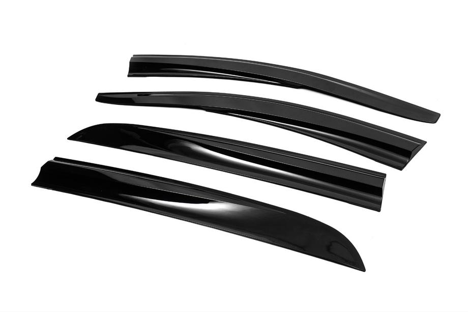 Opel Corsa D 2007-2014 Deflettori Finestrini (4 pz, Sunplex Sport) Foto 2
