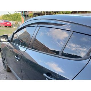 Deflettori Finestrini HB (4 pz, Sunplex Sport) Renault Megane III 2009-2016 foto 2
