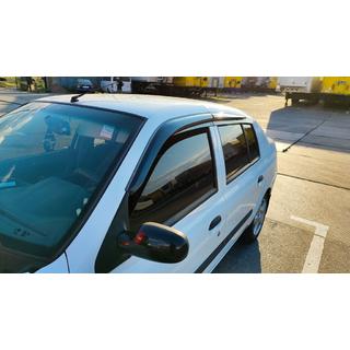 Deflettori Finestrini (4 pz, Sunplex Sport) Renault Symbol 1999-2008 foto 3