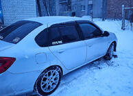 Renault Symbol 2008-2013 Deflettori Finestrini (4 pz, Sunplex Sport) foto 2