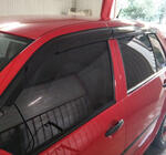 Volkswagen Golf 4 1997-2006 Deflettori Finestrini HB (4 pz, Sunplex Sport) foto 2