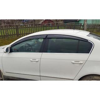 Deflettori Finestrini SD (4 pz, Sunplex Sport) Volkswagen Passat B6 2006-2012 foto 1