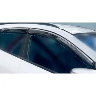 Deflettori Finestrini con Modanatura Cromata (4 pz, Sunplex Chrome) foto 1