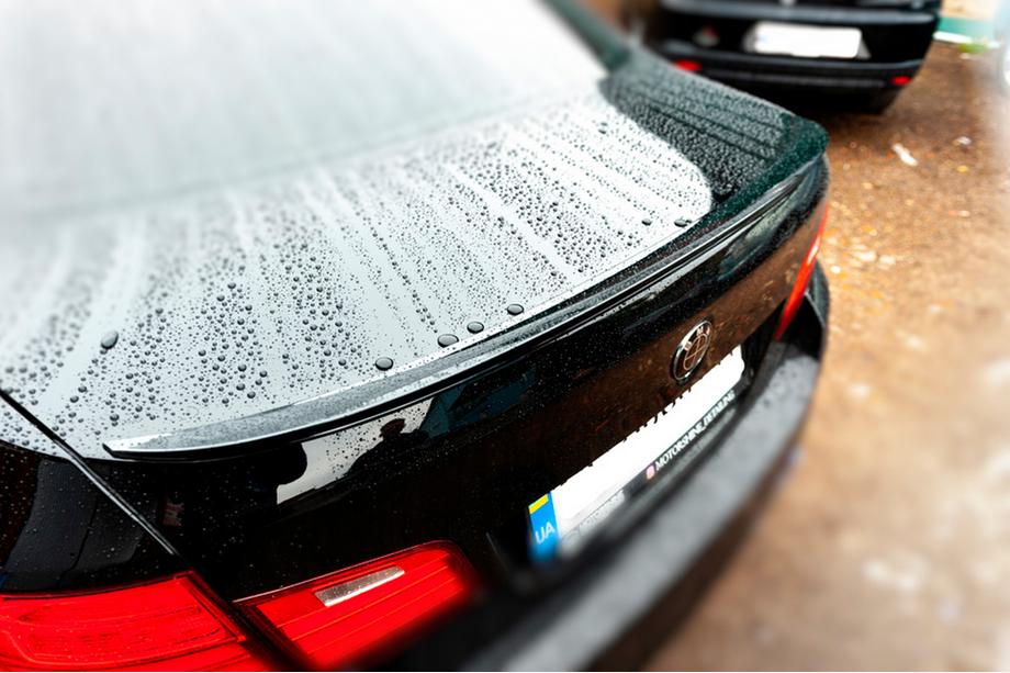 BMW 5 Series F10/F11 2010–2016 Spoiler Lip Sunplex (per F10, nero) Foto 18