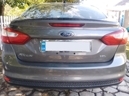 Ford Focus III 2011-2017 Spoiler Sedan LIP (Sunplex, nero) (107,2cm x 5,5cm) foto 8