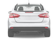 Ford Focus III 2011-2017 Spoiler Sedan LIP (Sunplex, nero) (107,2cm x 5,5cm) foto 5