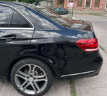 Mercedes E-class W212 2009-2016 Spoiler Lip (Sunplex, Nero) (130,5cm x 5,8cm) foto 5
