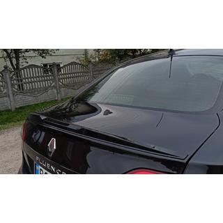 Spoiler Lip (Sunplex, nero) (125,4cm x 7,2cm) Renault Fluence 2009-2016 foto 3