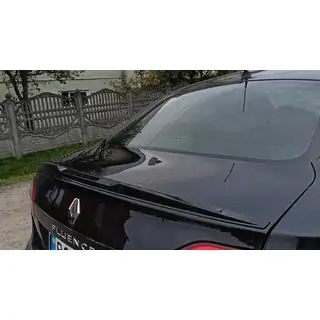 Spoiler Lip (Sunplex, nero) (125,4cm x 7,2cm) Renault Fluence 2009-2016 foto 3