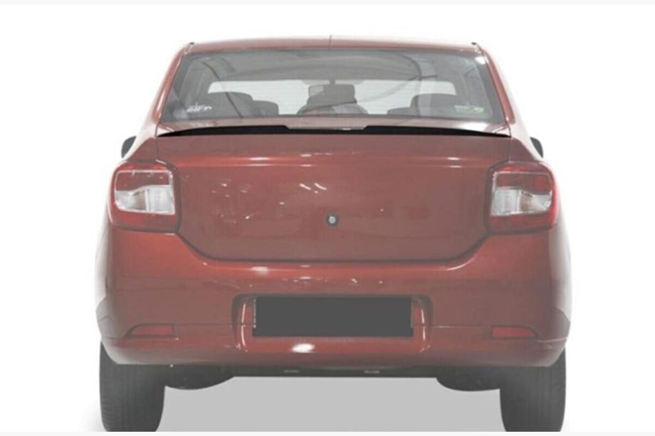 Renault Logan II 2013-2022 Spoiler Lip (Sunplex, nero) (118,5cm x 5,5cm) Foto 3