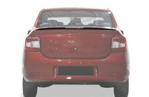 Dacia Logan II 2013-2022 Spoiler Lip (Sunplex, nero) (118,5cm x 5,5cm) foto 3