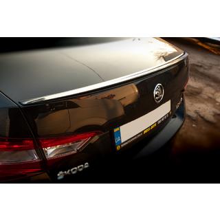 Spoiler Lip (Sunplex, nero) (119,2cm*7,3cm) Skoda Superb 2015-2024 foto 2