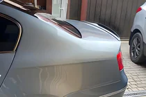 Volkswagen Jetta 2006-2011 Spoiler LIP (Sunplex, nero) (115,8cm x 6,3cm) foto 3