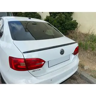 Spoiler LIP (Sunplex, nero) (115,8cm x 6,3cm) Volkswagen Jetta 2011-2018 foto 1