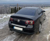 Volkswagen Passat B6 2006-2012 Spoiler LIP (Sunplex, nero) (115,8cm x 6,3cm) foto 1