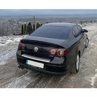 Spoiler LIP (Sunplex, nero) (115,8cm x 6,3cm) Volkswagen Passat B6 2006-2012 foto 1