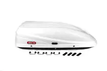 Box da Tetto RICH Bianco Lucido (390 L) foto 2