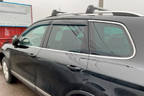 Porsche Cayenne 2010-2017 Deflettori Finestrini (4 pz, HIC) foto 3