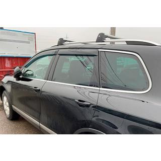 Deflettori Finestrini (4 pz, HIC) Porsche Cayenne 2010-2017 foto 3