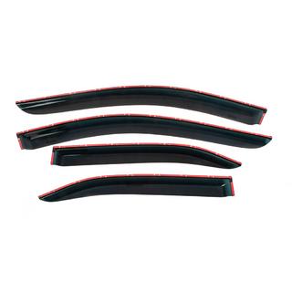 Deflettori finestrini con modanatura cromata (USA, 4 pz, HIC) Toyota Camry 2006-2011 foto 3