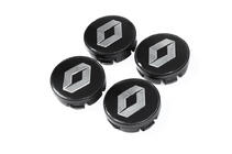 Renault Copri mozzo ruota neri 5888 (60mm a 56mm, set 4 pezzi) foto 1