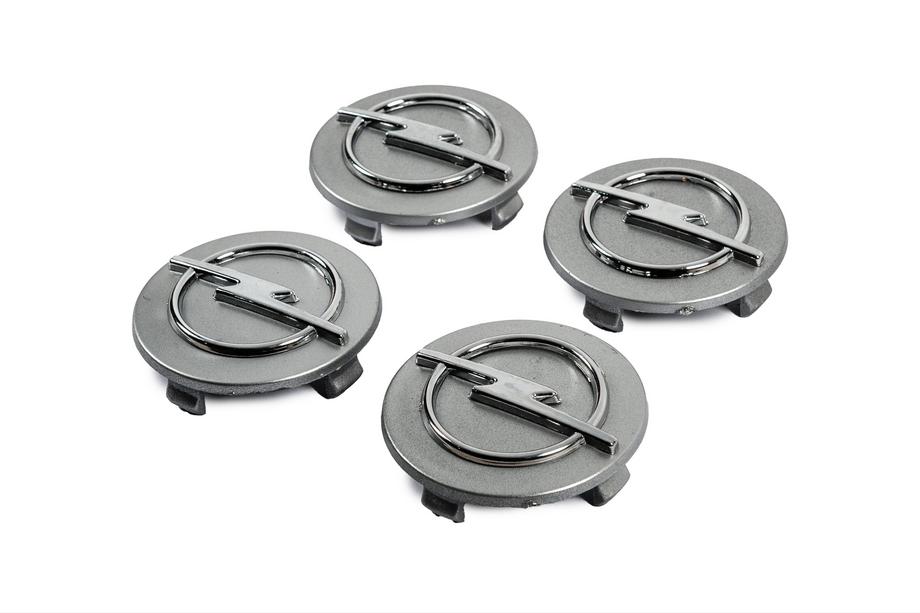 Opel Copri mozzo ruota 60/55mm grigio (4 pz) Foto 2