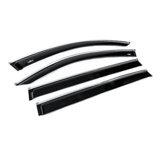 Deflettori finestrini con modanatura cromata Allspace LWB (4 pz, HIC) foto 3