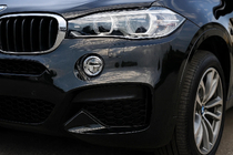 BMW X6 F16 2014-2019 Coperture cromate per fendinebbia (2 pz) foto 2