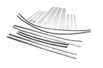 BMW X6 F16 2014-2019 Set cornici finestrini (18 pz) foto 3