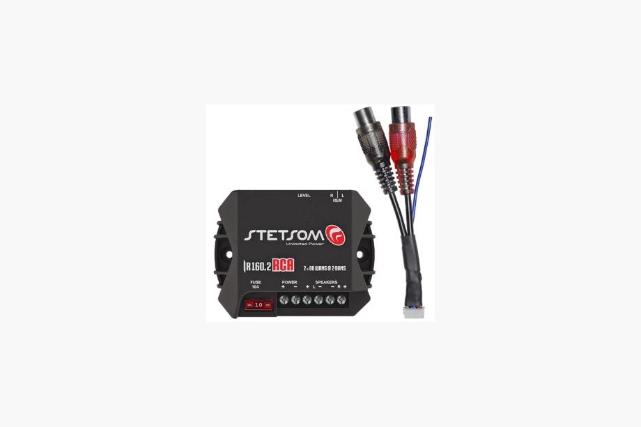 Amplificatore di potenza Stetsom IRON LINE IR160.2 con RCA (2 Ohm) Foto 2