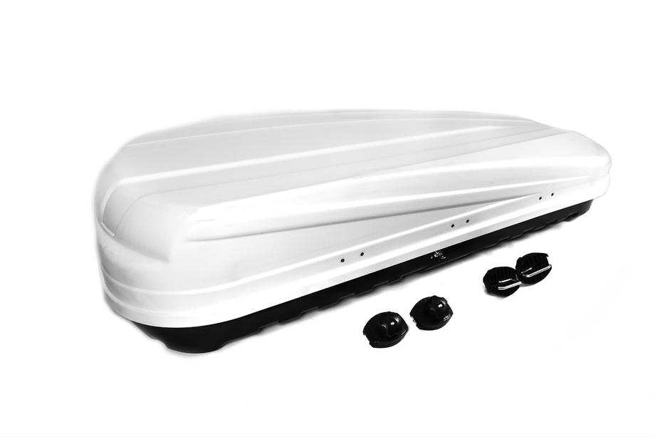 Box da tetto doppia apertura KX bianco opaco (520 L) Image