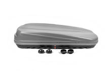 Box da tetto doppia apertura KX grigio opaco (520 L) foto 1
