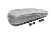Box da tetto doppia apertura KX grigio opaco (520 L) foto 8