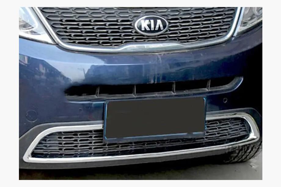 Kia Sorento II XM 2009-2014 Protezione paraurti anteriore Libao (2013+) Image
