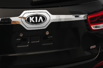 Kia Sorento III UM 2014-2020 Copertura bagagliaio sopra targa Libao V1 (Plastica) foto 3