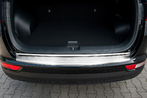 Kia Sportage 2015-2021 Protezione paraurti posteriore Libao 2015-2018 acciaio inox foto 1