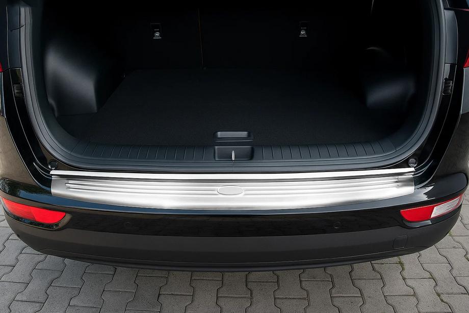 Kia Sportage 2015-2021 Protezione paraurti posteriore Libao 2015-2018 acciaio inox Image