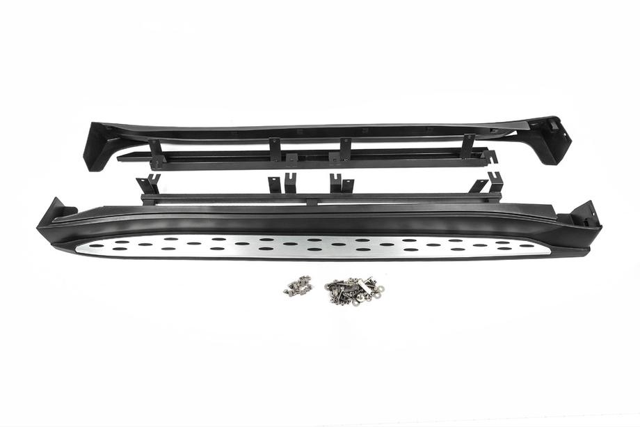 Mitsubishi Outlander 2012-2021 Pedane Laterali V2 2016 (2 pz, Alluminio) Foto 4