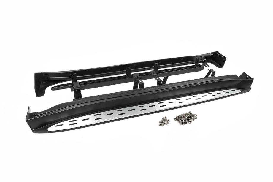 Mitsubishi Outlander 2012-2021 Pedane Laterali V2 2016 (2 pz, Alluminio) Foto 3