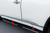Toyota Highlander 2013-2019 Modanature Cromate per Porte Libao (ABS) foto 4