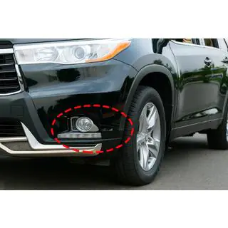Coperture fari fendinebbia Libao (2013-2016 ABS) Toyota Highlander 2013-2019 foto 1