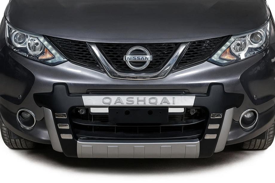 Nissan Qashqai 2014-2021 Labbro anteriore Libao 2014-2016 (plastica) Image