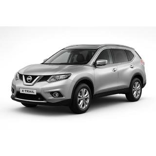 Mancorrenti tetto integrati grigi OEM (per X-trail, alluminio, installazione con adesivo) foto 3